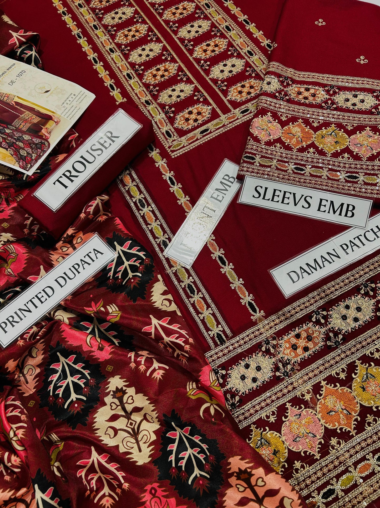 *BRAND NAME* ANEELAS

 *FABRIC* 
PREMIUM AIR-JET DHANAK
*