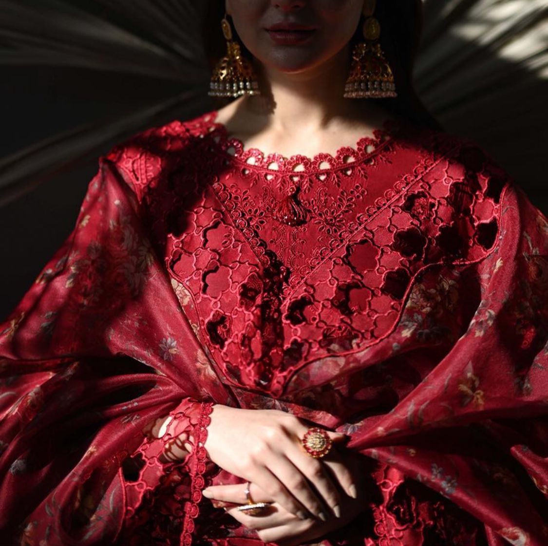 Brand QALAMKAR COTTON Luxury Collection  Fabric Cotton