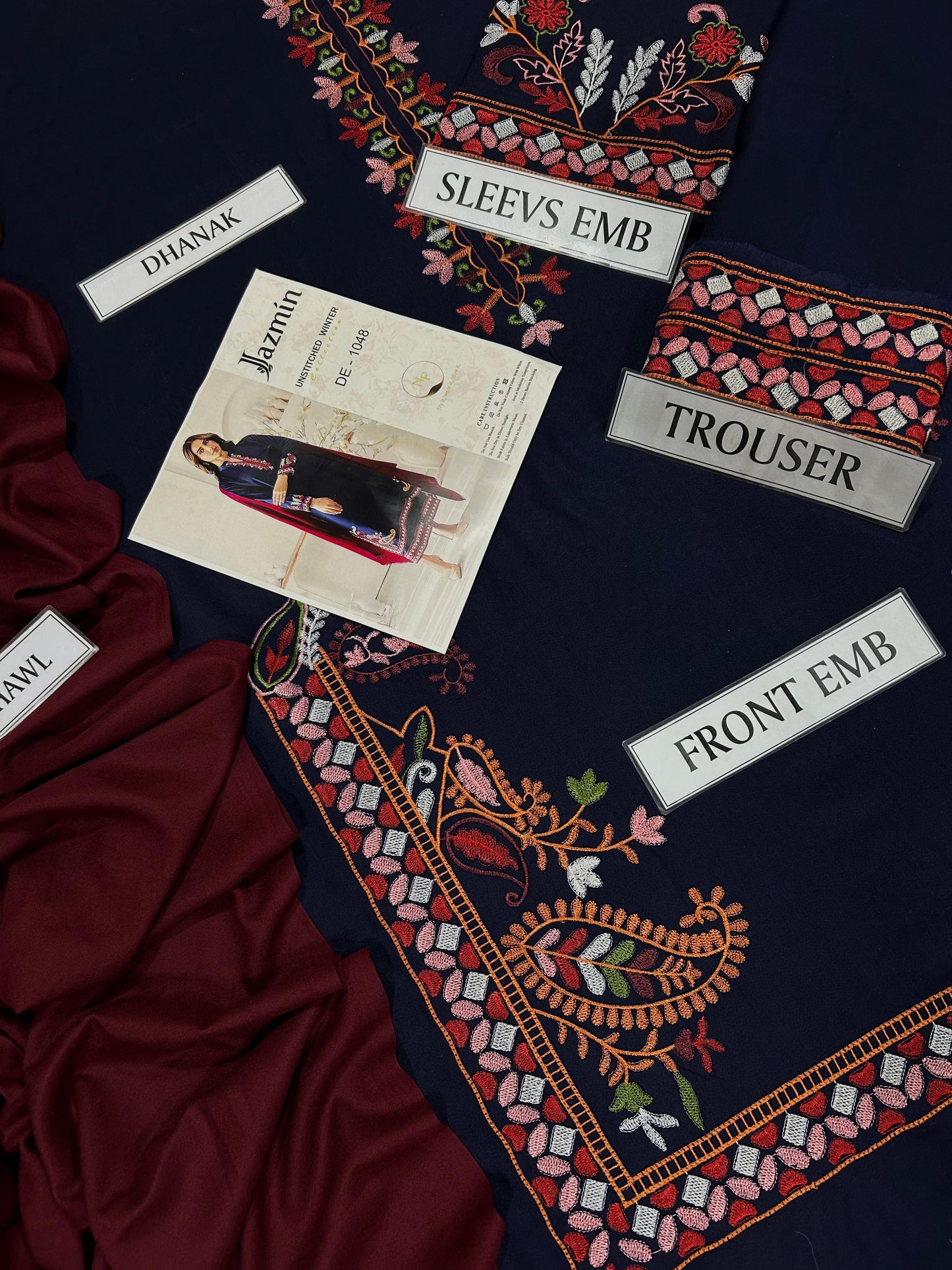 BRAND NAME* JAZMIN

 *FABRIC* Dhanak winter