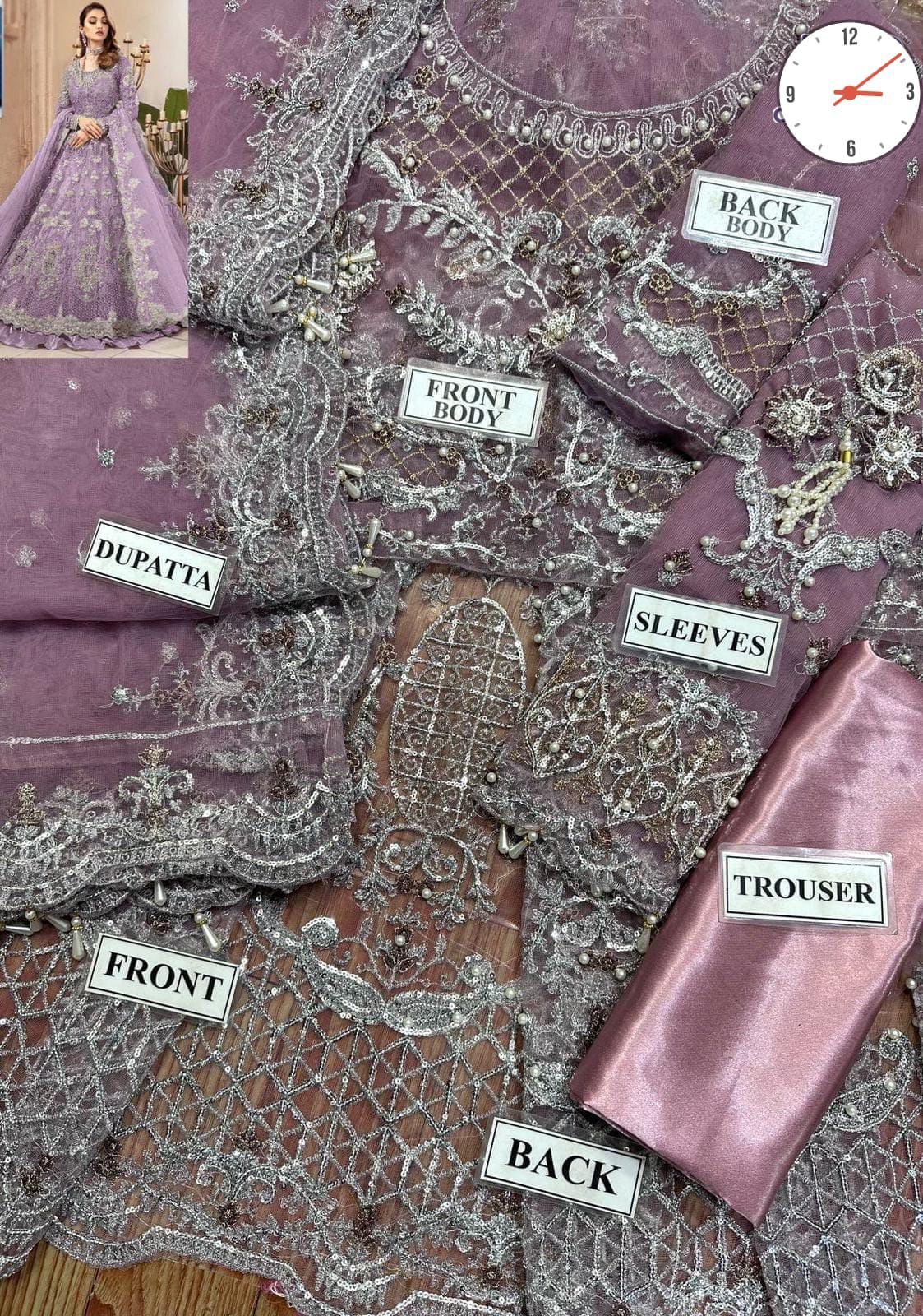 MARIA B bridal maxi  long frock